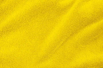 Yellow clean wool texture background. light natural sheep wool. yellow seamless cotton. texture of...