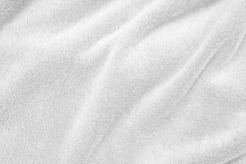 White clean wool texture background. light natural sheep wool. white seamless cotton. texture of fluffy fur for designers. close-up fragment white wool carpet...