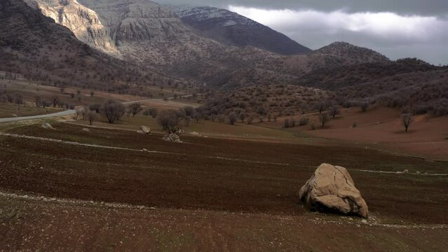Aerial, Khorramabad County, Iran
