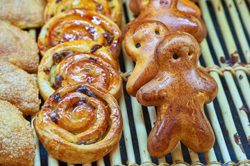 Pastries on sale in Lyon