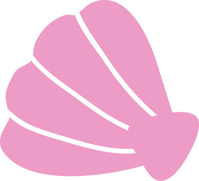 Seashell Colored Illustration