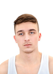 Sad Young Man