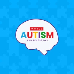 World autism awareness day Social Media Post