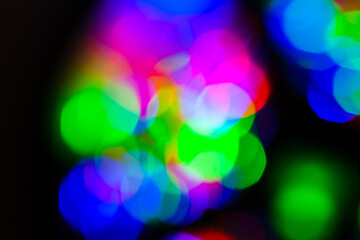 Abstract bokeh effect background, blurred photo
