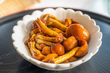 なめこの和え物