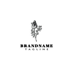 Obraz premium flower logo icon template vector illustration