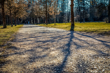 beim Schloss Solitude in Stuttgart