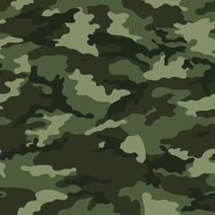 
Urban camouflage background, vector seamless army texture, modern textile illustration.