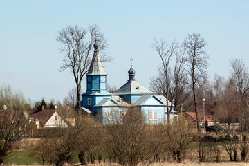 Cerkiew Podwyższenia Krzyża Pańskiego w Kożanach, Podlasie, Polska