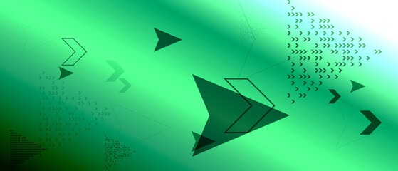 Abstract geometric triangle graphic background 