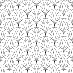 Vector seamless texture. Modern geometric background. Mesh of thin threads.