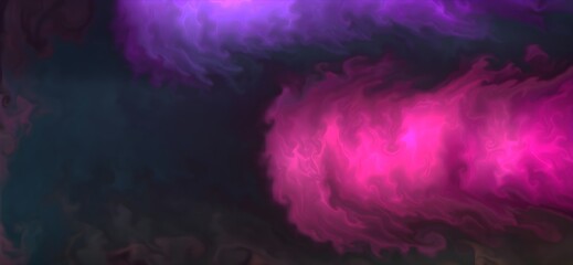 Alcohol ink For posters and printed materials. Fluid art mixture of colors.