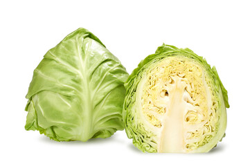 Fresh young cabbage on a wooden kitchen board for shredding on a blue background. Vegetables for cutting salad. Vegan food, diet, vitamins.