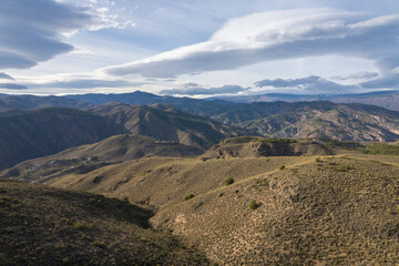 mountainous landscape in the south of Spain