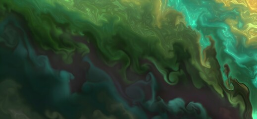 Alcohol ink For posters and printed materials. Fluid art mixture of colors.