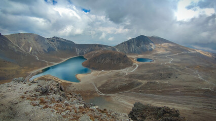 Panor&aacute;mica del nevado de Toluca, M&eacute;xico
