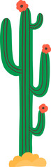 Cactus Colorful Cartoon Illustration © Good Studio