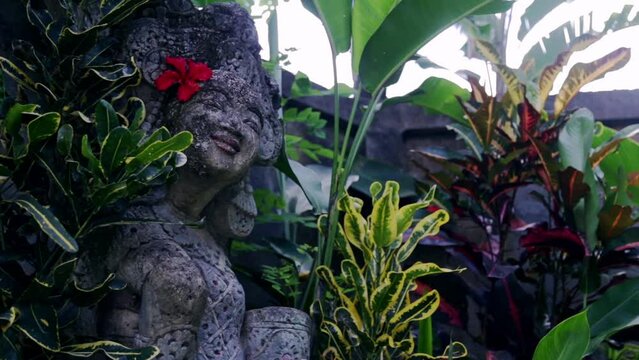 Religious statues in Bali