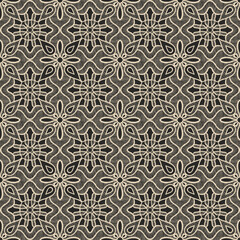 abstract seamless pattern with lace tiles