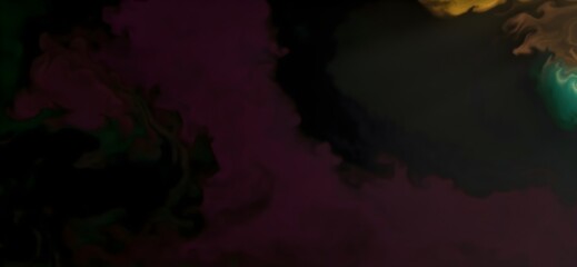 Mixture of colors creating waves and swirls. For posters, other printed materials.