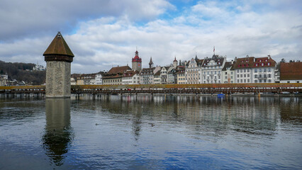 Lucerne is a wonderful city in Switzerland on the shores of a beautiful lake