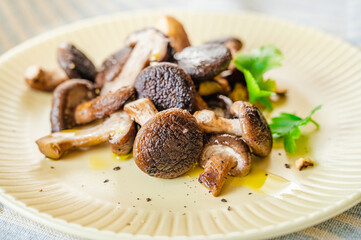 椎茸のソテー