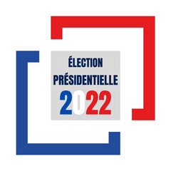 Symbole élection présidentielle 2022 en France