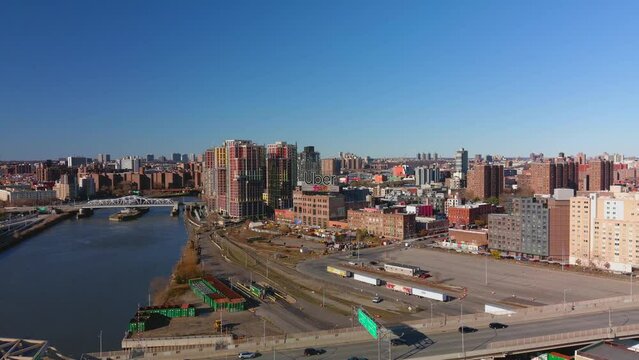 Aerial View of the Harlem River Landscape - Part 2