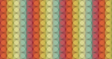 Circles wallpaper with multicolour background design. Colorful wallpaper. Colorful background.