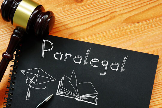 Paralegal is shown on the photo using the text
