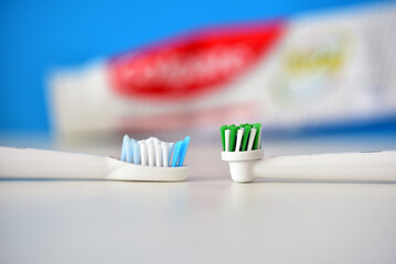  electric toothbrush close up