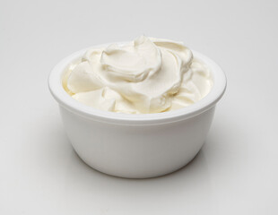 yogurt isolated