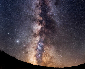 Milky way galactic center.