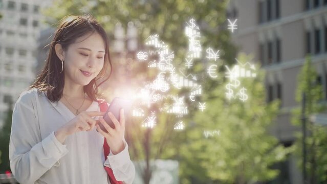 スマートフォン　資産運用