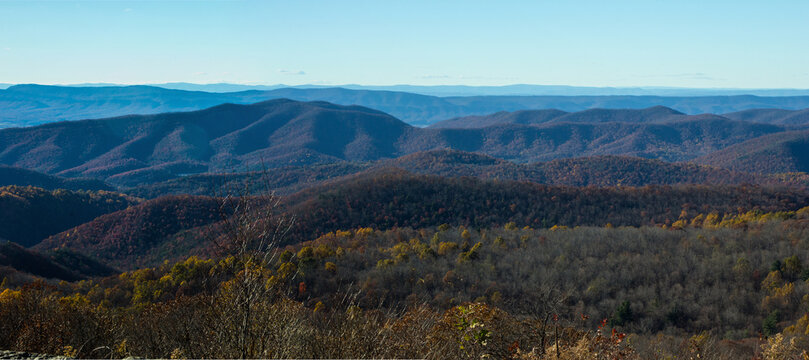 Views Of Shenandoah National Park, Virginia