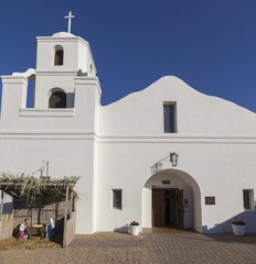 Old Adobe Mission, Our Lady of Perpetual Help Church. First Catholic Parish and Scottsdale, Arizona...