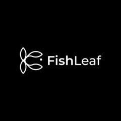 fish dual meaning logo modern abstract for company