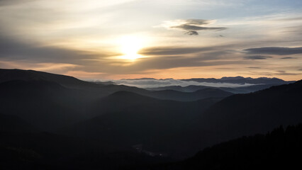 Obraz premium Scenic Landscape in Romania