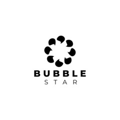 Space Star Bubble logo modern abstract for company