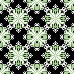 Simple floral seamless pattern with flowers for fabrics and cards and linens and kids and wrapping paper