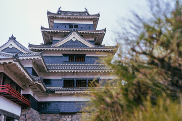 冬の国宝松本城