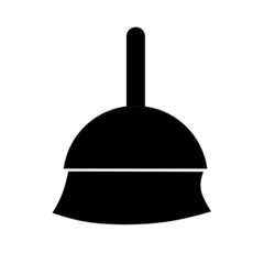 clean icon vector.broom icon with simple design
