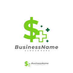 Money Health logo vector template, Creative Money logo design concepts