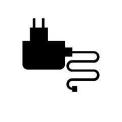 Obraz premium Mobile phone charger illustration symbol icon