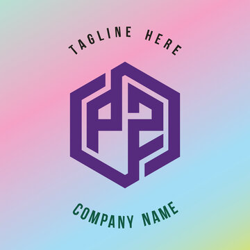 P2 lettering logo is simple, easy to understand and authoritative
