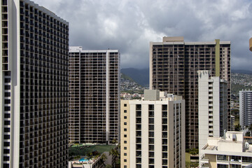 Fototapeta na wymiar Honolulu Views
