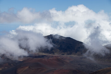 Fototapeta premium High Above Hawaii, Haleakalā in Maui
