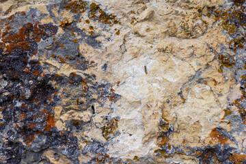 natural stone, an inert material used for construction and decorative finishing, close-up.+