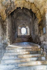 Tunnel Passageway Ancient Roman Arena Amphitheatre Nimes Gard France