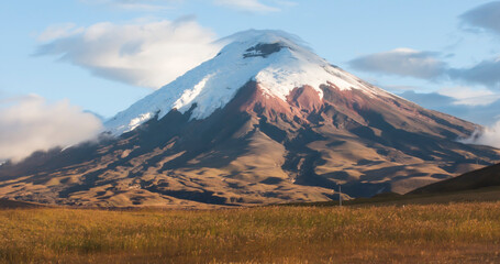 Volcano cotopaxi in south America